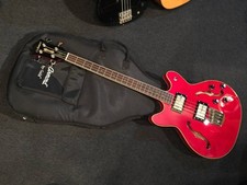 Basso elettrico De Armond di Guild Starfire Cherry Korea SN KC8110892