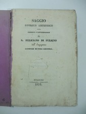 Saggio storico artistico della