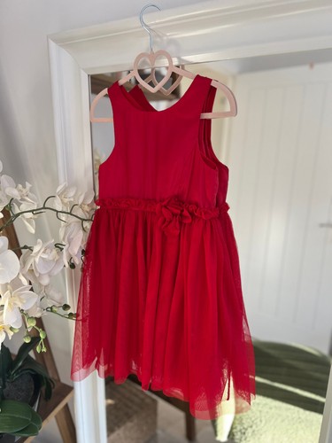 Abito rosso senza maniche - , h&m