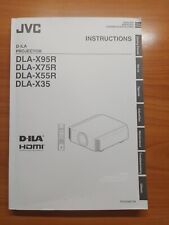 MANUEL FRANÇAIS PROJECTEUR DE VIDEO JVC D-ILA DLA X95R X75R X55R X35