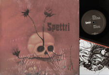 LP SPETTRI BLACK WIDOW 2011 ITALIAN PROGRESSIVE ROCK + INSERTO + INNER SLEEVE