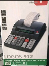 Olivetti Logos 912 Calcolatrice  PROFESSIONALE NUOVA