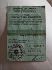 Malaguti F10 50 Libretto No Vespa 