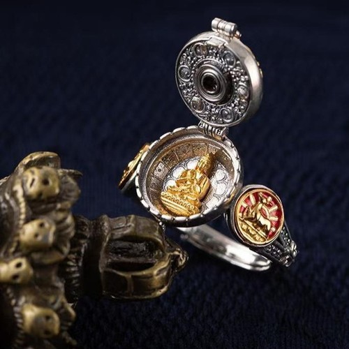 Anello regolabile bicolore