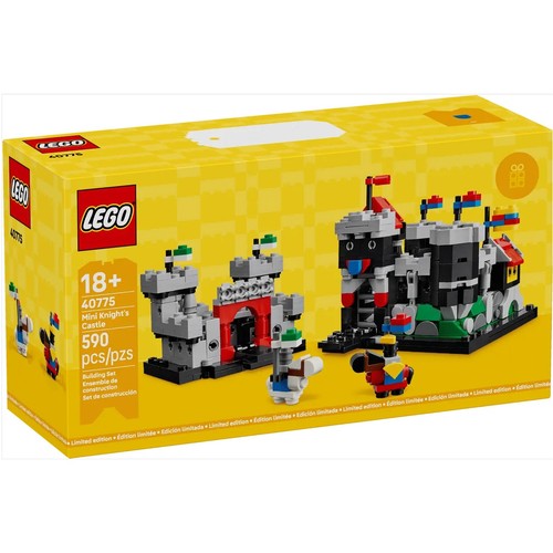 Lego 40775 mini - mini, castello