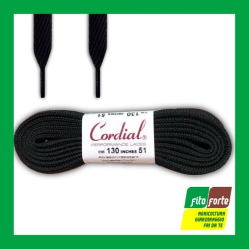 Lacci per scarpe piatti neri - lacci,