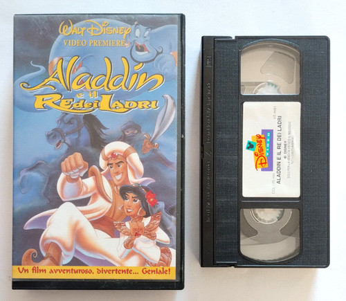 Vhs aladdin dei - dei, ladri
