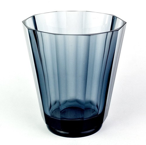 Vaso vetro moser lavorato a - vaso, in