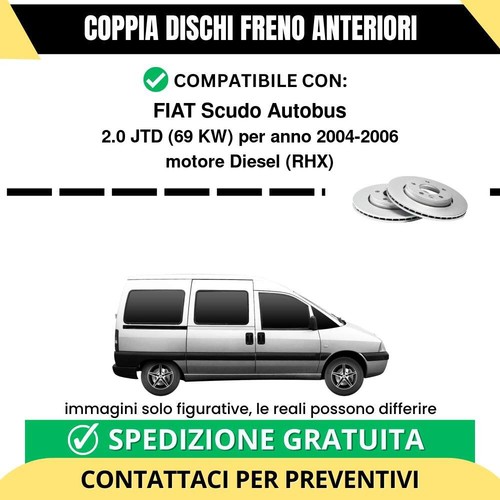 Coppia dischi freno - coppia, anteriori