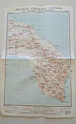 Carta geografica anni 20 - carta,