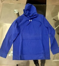 Felpa Under Armour, con cappuccio, tg. M  Blu elettrico