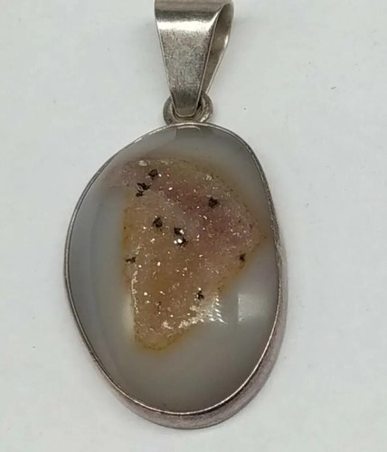 Ciondolo pietra druzy