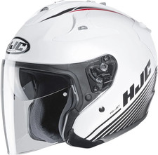 Casco jet moto scooter turisco