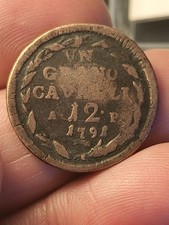 Regno Di Napoli Un Grano 12 Cavalli 1791 AP Ferdinando IV 