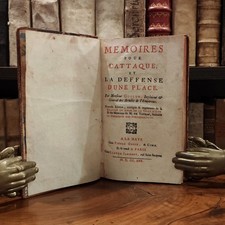 Arte bellica, Militaria, Fortificazioni, libro antico illustrato  