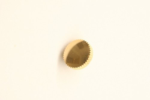 Corona per cronografo dorata