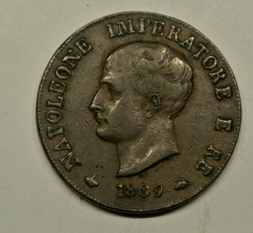 Italie napoleon soldo 1809 ttb - soldo,