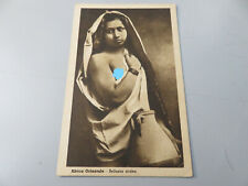 CP Cartolina epoca Colonie Africa Orientale Bellezza Araba donna Non viaggiata