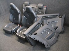 S5 RECARO rivestimento in pelle Audi S5 A5 8T 8F sedili sportivi rivestimento in pelle nero