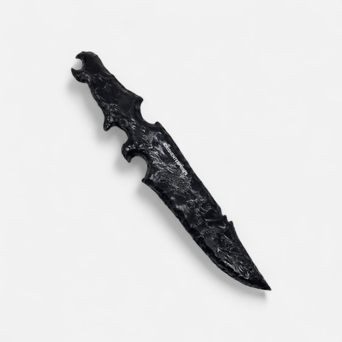 Coltello ossidiana nera - coltello, in