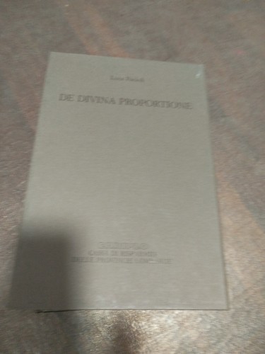 Divina proportione luca - divina,