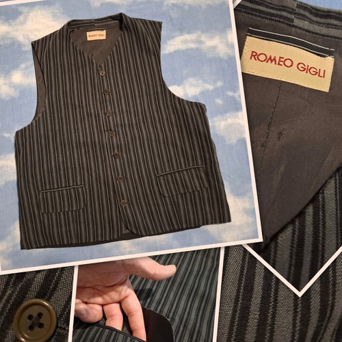 Vest gilet man vintage 80s - gilet,