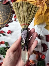 Wiccan magic broomstick - magic, with