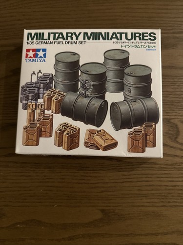 German fuel drum - german, set-tamiya