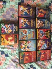 Lotto 12 VHS Disney Originali