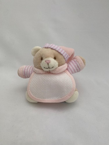 Pupazzetto orsetto rosa con - pupazzetto,