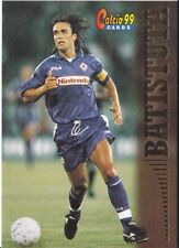 Panini calcio cards 99 17 Gabriel Omar Batistuta Fiorentina