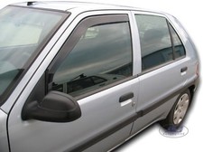 Deflettori Aria Per Citroen Saxo 1996-2004 4-Porte Set 2 Antiturbo Antivento