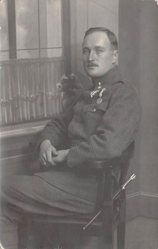 Foto cartolina soldato - , ww1
