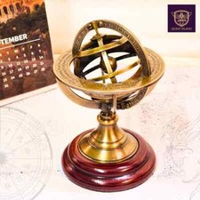 Globo Armillare In Ottone