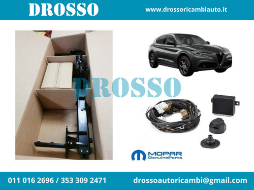 Gancio traino estraibile alfa - gancio,