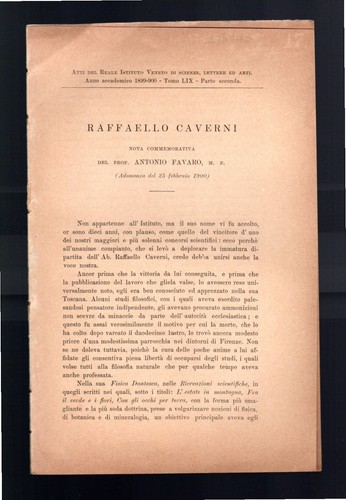 Raffaello caverni nota - raffaello,
