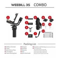 Zhiyun Weebill 3S Combo