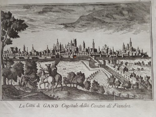 Incisione originale antica - incisione,