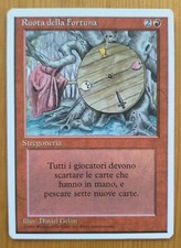 MTG Wheel Of Fortune Ruota Della Fortuna Revised Edition ITA UNPLAYED NEW