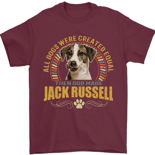 Shirt uomo cane jack - t-shirt, a