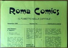 Roma Comics Fanzine il fumetto nella capitale di Pollicelli Zagor Club Gioco
