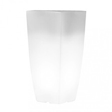 Vaso da Giardino con Luce LED Multi e Panello solare 70 cm VL801617 Vivagarden