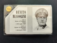 tessera commemorativa M con