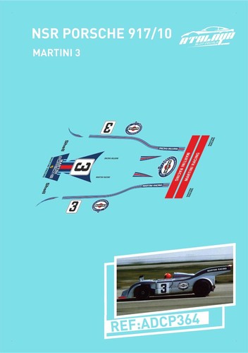 Water decals nsr porsche - nsr,