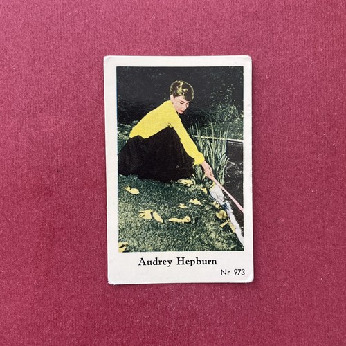 Audrey hepburn 1956 - dutch, gum