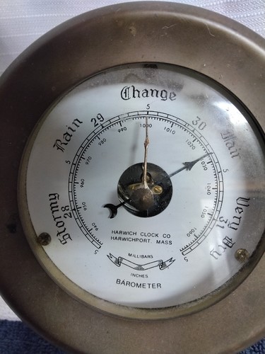 Barometro marino harwich - barometro, clock