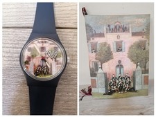 Orologio calendario storico - e,