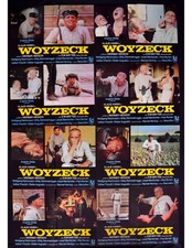 fotobuste WOYZECK Werner Herzog Eva Mattes klaus kinski reichman burian F255