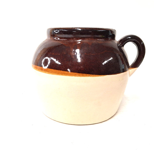 Vaso fagioli vintage gres - vaso, in