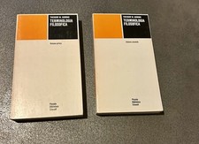 Terminologia filosofica - Theodor. W. Adorno - Einaudi, due volumi